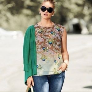 cabi #5216 Parlor Top NWOT Sz XS